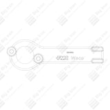 Plug Valve Wrench, FMC BE, 3" DR50 - DR150