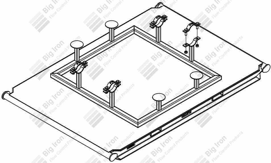 Manifold Skid For Debris Catcher MANDC0401